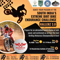 RALLERZ 3.0 Dirt Bike Endurance Challenge Poster